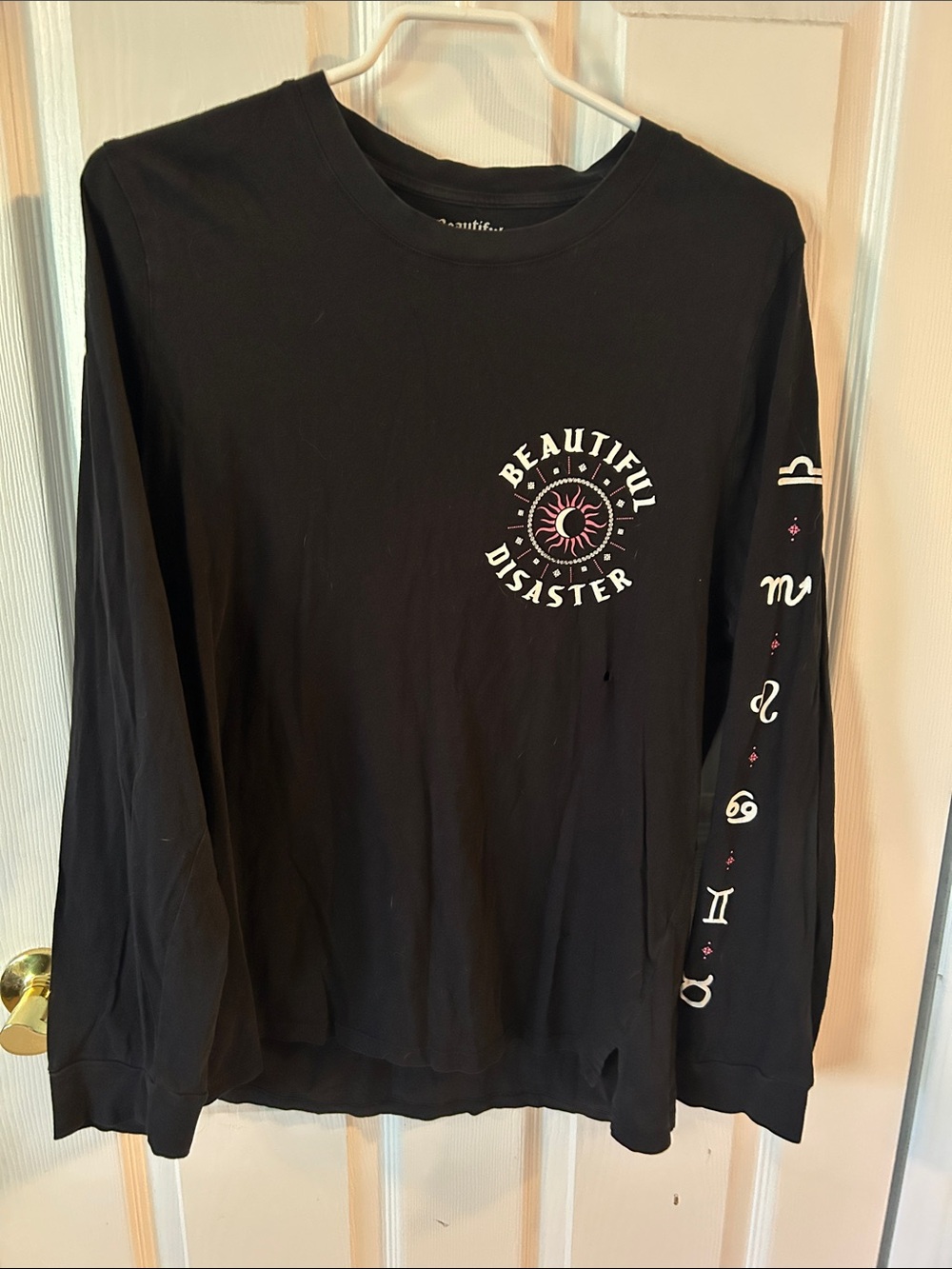 Beautiful Disaster Long Sleeve Tee -  Astrology